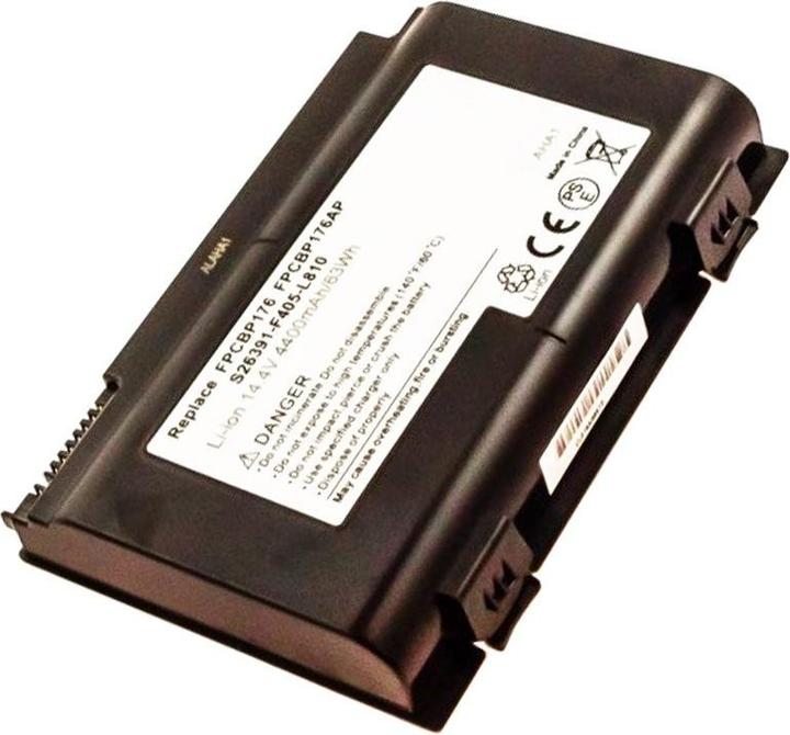 Actual product image Fujitsu-Siemens Battery FPCBP176, NH570 (6 Cells, 4400 mAh)