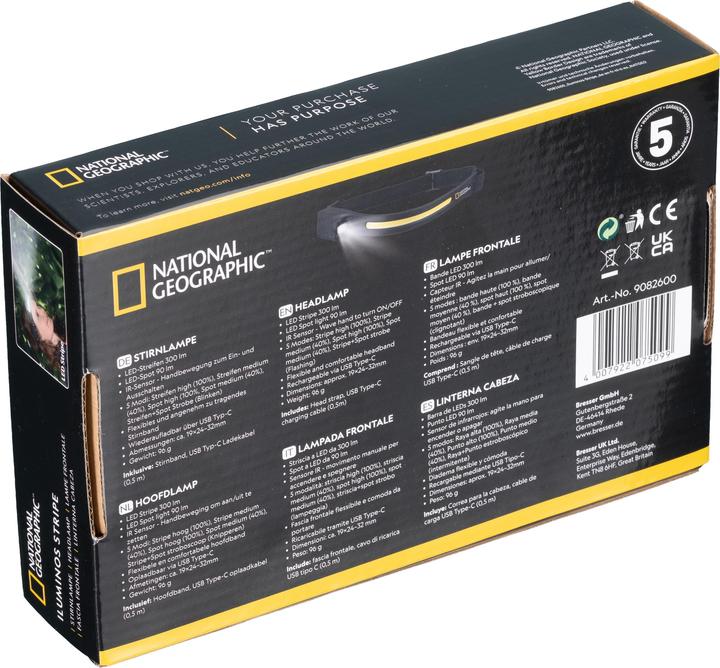 Produktbild National Geographic Iluminos Stripe (300 lm)
