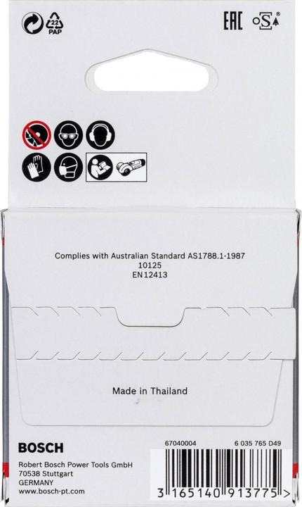 Produktbild Bosch Professional Zubehör PRO Stainless Steel and Metal Schleifscheibe, 76 x 4 x 10 mm