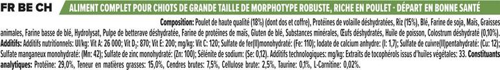 Produktbild Pro Plan Dog Large Robust Puppy OPTI START Huhn (Junior, 1 Stk., 12000 g)