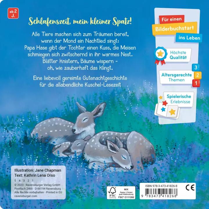 Produktbild Ravensburger Wenn der Mond ein Nachtlied singt (Deutsch, Kathrin Lena Orso, 2023)