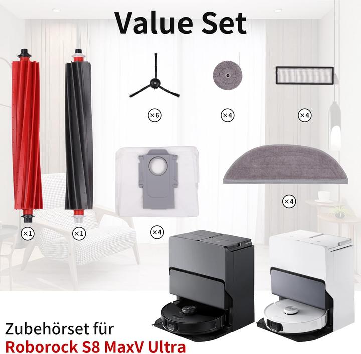Immagine prodotto Laymi Ersatzteile für Roborock S8 MaxV Ultra