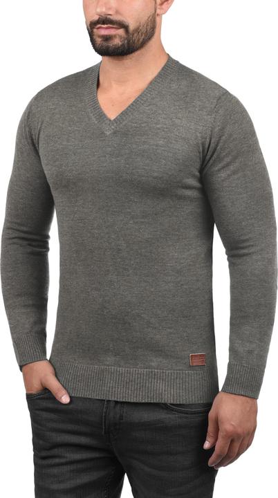 Image du produit Blend Lasse Pull Sweat Homme Avec Col-V Moucheté (XXL)