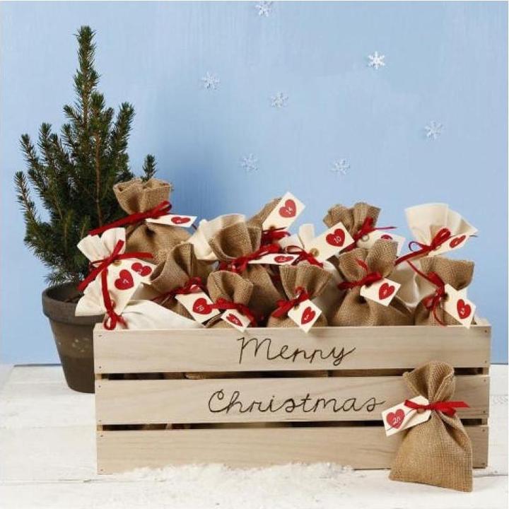 Immagine prodotto Creativ Company Sacchetto di iuta 10 x 15 cm (Borsa da regalo, 4 x)