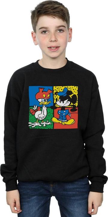 Actual product image Disney Boys Mickey Mouse Donald Clothes Swap Sweatshirt (140, 146)