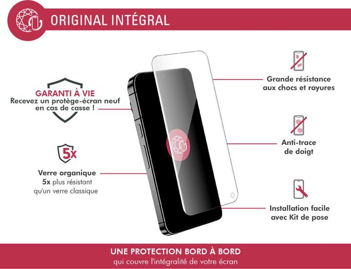 Actual product image Bigben Connected Organic glass film (1 Piece, Google Pixel 9 Pro XL)