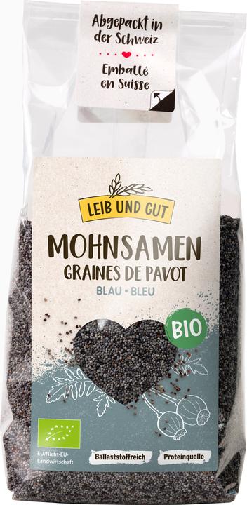 Immagine prodotto Leib und Gut Semi di papavero biologici blu 200 g (200 g)