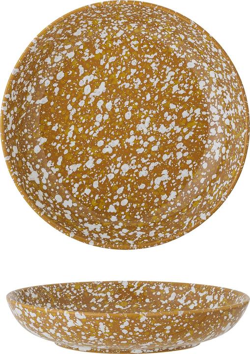 Bloomingville Carmel Plate, Brown, Stoneware