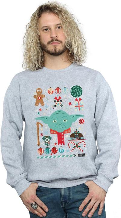 Produktbild Star Wars Yoda Christmas Sweatshirt (XL)