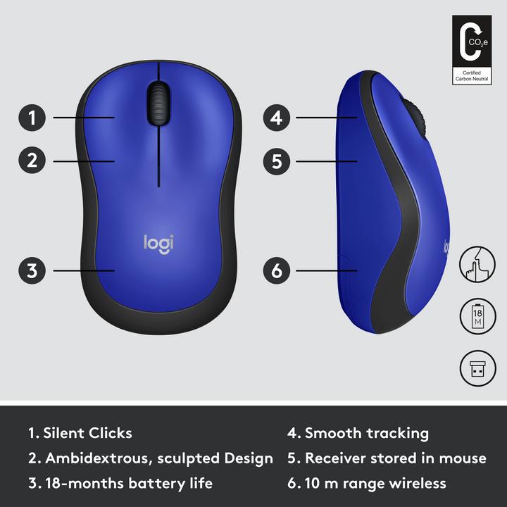 Actual product image Logitech M220 Silent (Wireless)