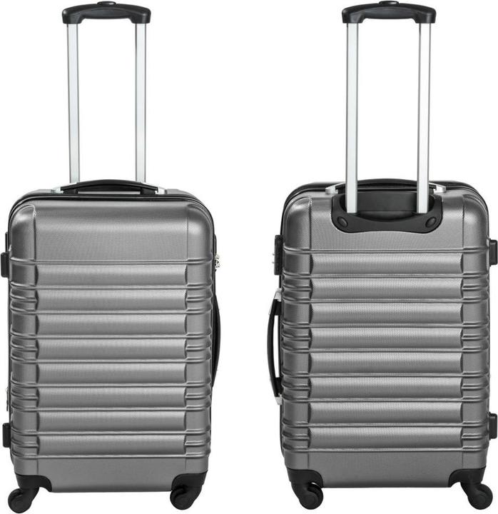 Produktbild tectake Hartschalenkofferset (106 l, Handgepäck (bis 50l), M (50 - 90l), L (90 - 115l))