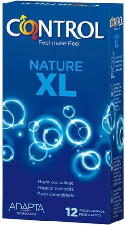 Control Preservativi Adapta Nature XL 12 Unità (12 pz.)