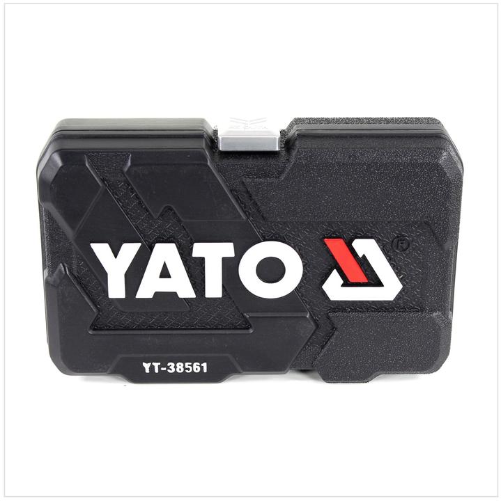 Image du produit Yato YT-38561 Jeu de Douilles en Coffret 22 Pièces avec Cliquet 3/8" (3/8")