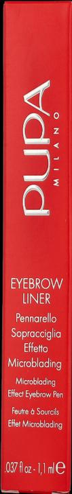 Immagine prodotto Pupa Milano Eyebrow Liner 003 Extra Dark 1.1ml (Extra scuro)