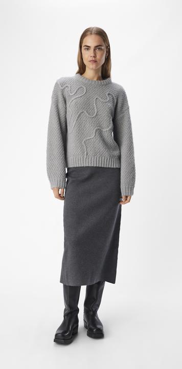 Produktbild Object Texturierter Strickpullover (L)