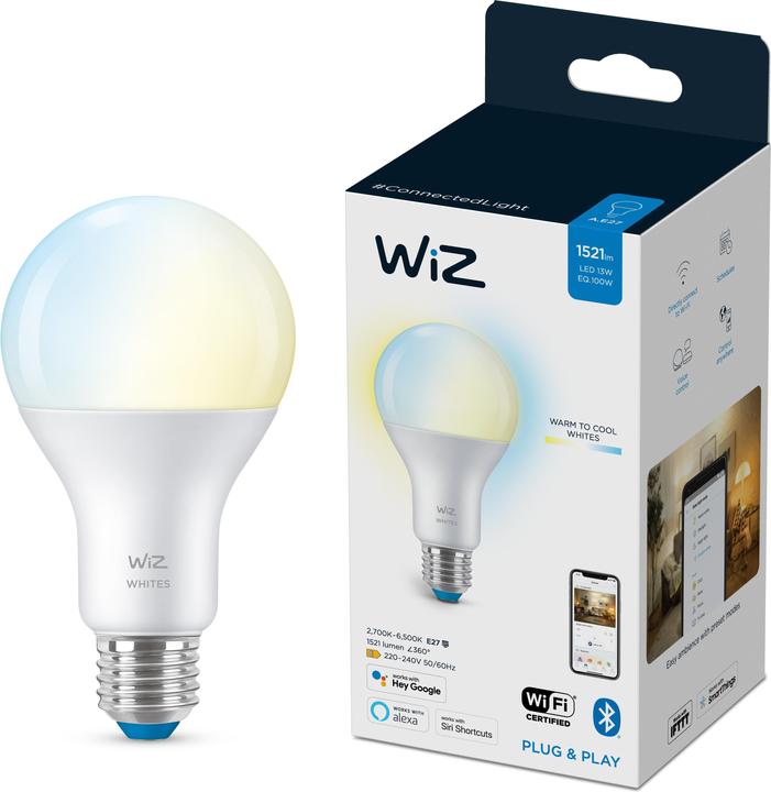 Produktbild WiZ White (E27, 13 W, 1521 lm, 1 x, E)