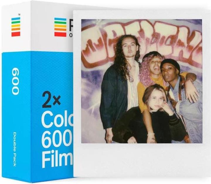 Actual product image Polaroid 1x2 color films for 600 (Polaroid 600)