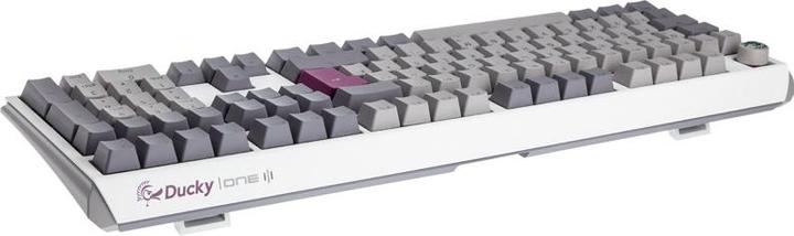 Produktbild Ducky One 3 Mist Grey Gaming Tastatur, RGB LED - MX-Ergo-Clear (US, Kabelgebunden)
