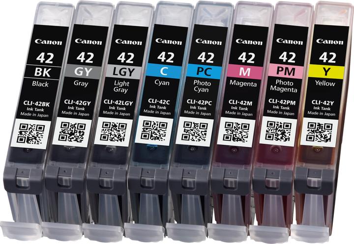 Produktbild Canon Cli-42 (M, BK, GY, LGY, C, Y, PC, PM)