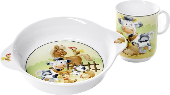 Actual product image Ritzenhoff & Breker R+B children's tableware farmyard animals 2t