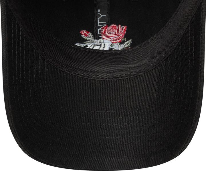 Actual product image New Era 9Twenty Adjustable Cap - Rose Icon Black