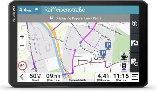 Actual product image Garmin Dezl LGV820, EU MT-D Truck/LKW Navigation (8")