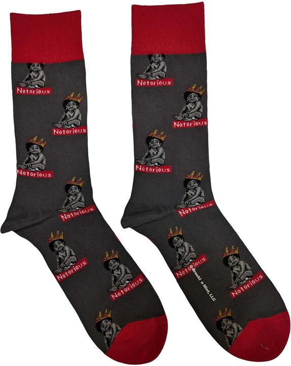 Actual product image Biggie Smalls Unisex Adult Notorious Baby Socks (40.5 - 45.5)