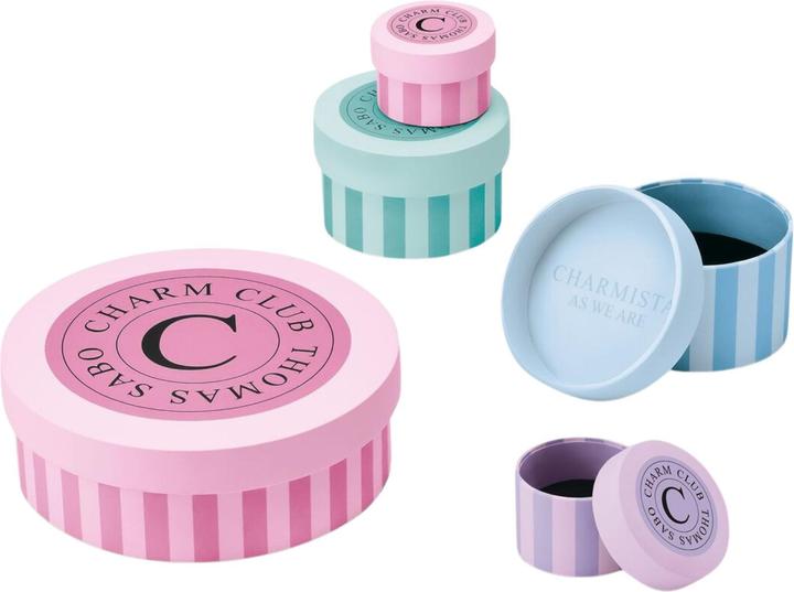 Produktbild Thomas Sabo Charm-Anhänger Pfote mit Steinen Connect vergoldet (Silber 925)