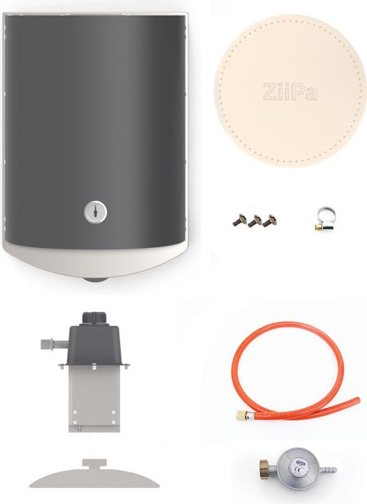 Image du produit Ziipa Piana Gas Ardoise (Four à pizza à gaz)