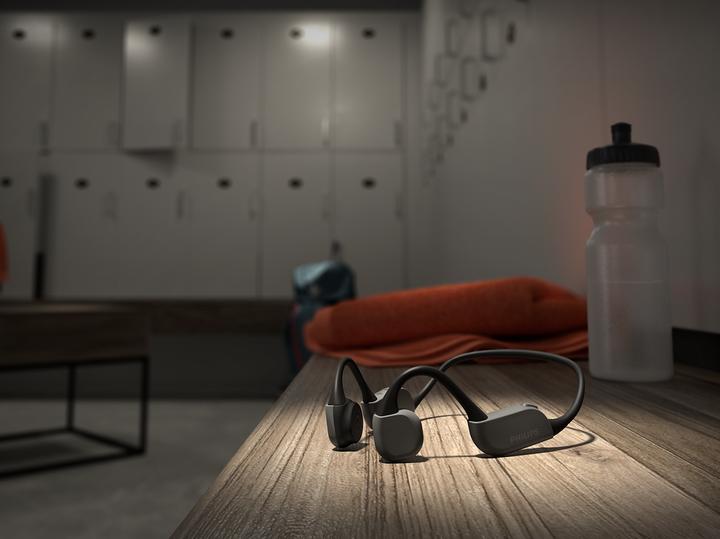 Actual product image Philips Bone Conduction Bluetooth (No noise cancelling, 9 h, Wireless)
