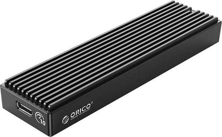 Orico NVME M.2, 10gbps, USB-A to USB-C + USB-C to USB-C drive enclosure (black) (M.2 2280, M.2 2230, M.2 2260, M.2 2242)