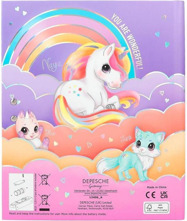 Immagine prodotto Depesche Ylvi (18 x 15 cm, Righe, Copertina rigida)