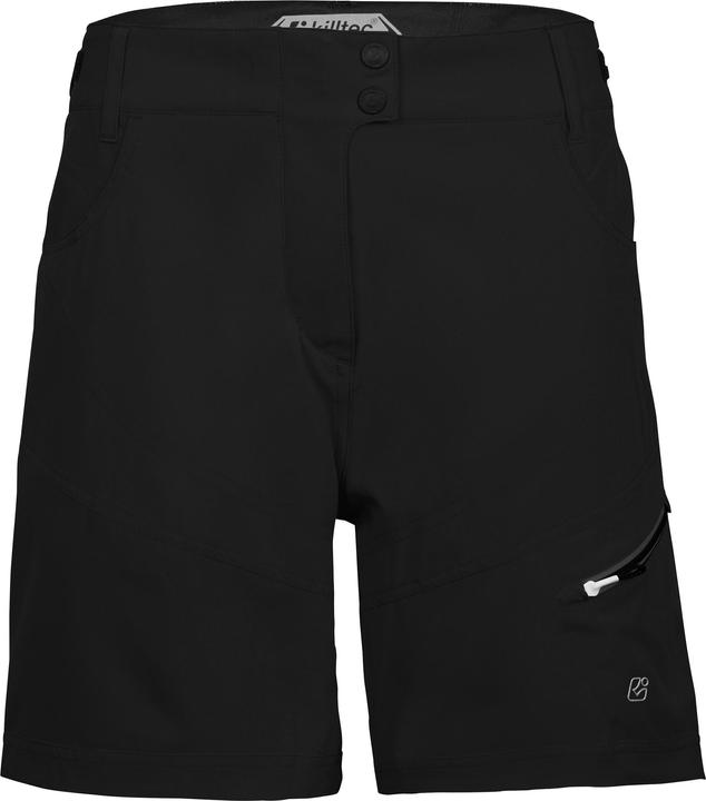 Killtec Damen Funktionsbermudas mit gepolsterter Innenhose KOS 2 WMN BRMDS, schwarz, 38, 38236-000 (38)