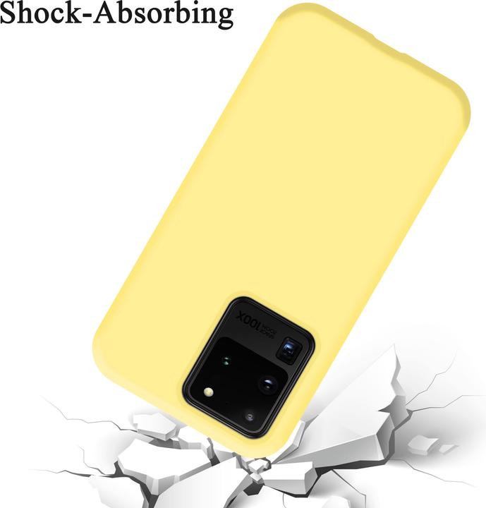 Actual product image Cadorabo TPU Liquid Silicone Case Cover (Samsung Galaxy S20 Ultra)