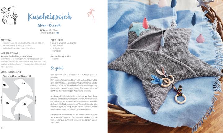 Produktbild klitzeklein & kuschelweich – Einfach niedliche Nähideen für Babys (Deutsch, Anja Gulden, 2020)