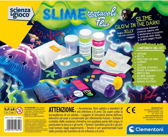 Actual product image Clementoni Science & Game - Fluo Tentacles Slime