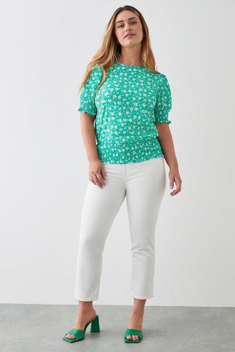 Produktbild Dorothy Perkins Ditsy Print Gerafftes Top (44 D)