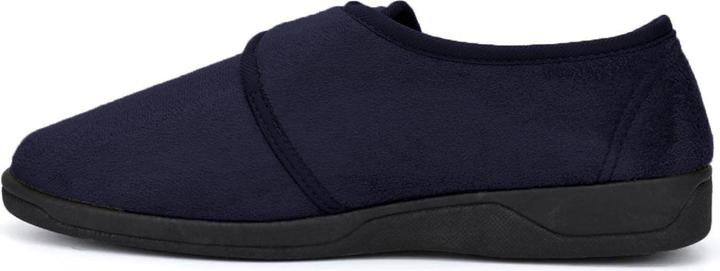 Produktbild Universal Textiles Tom Hausschuhe Pantoffeln mit Klettverschluss WildlederImitat (41)