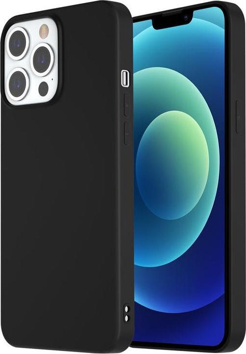 Produktbild Ambiance1 Hülle iPhone 13 Pro Max - Hardcase Schutzhülle Silikon Matt schwarz No.302 (Apple iPhone 13 Pro Max)
