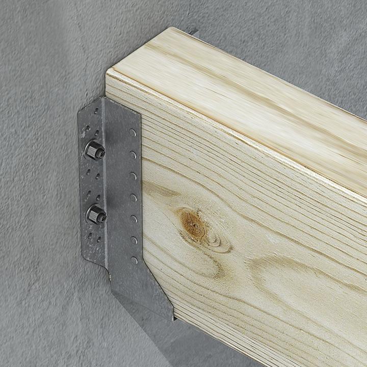 Actual product image Simpson Sst SIMPSON beam shoe BSNN 100x100 hot-dip galvanised external with rating (Joist hanger, 1 pcs.)