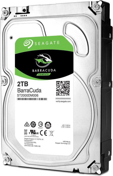 Productafbeelding Seagate BarraCuda (2 TB, 3.5", CMR)