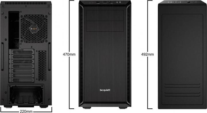 Produktbild be quiet! Pure Base 600 (ATX, mATX, Mini-ITX)