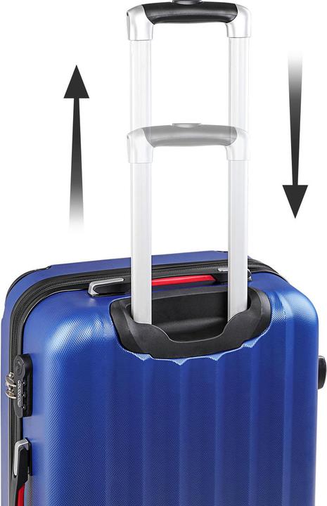 Actual product image Monzana Suitcase set (89 l, Hand luggage (up to 50 litres), M (50 - 90l), L (90 - 115l))