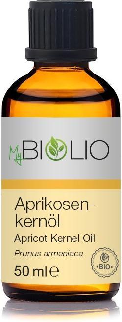 Image du produit MyBiolio Huile de noyau d'abricot (Huile pour le corps, 50 ml)