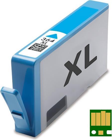 Image du produit Druckfuxx 1x CHIP PATRONEN für HP-364XL 5510 5514 5515 5520 5522 5524 6510 6520