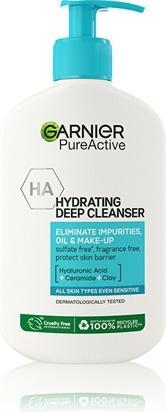 Garnier Pure Active Hydrating Deep Cleanser - Cleansing Gel - 250ml (Gel, 250 ml)