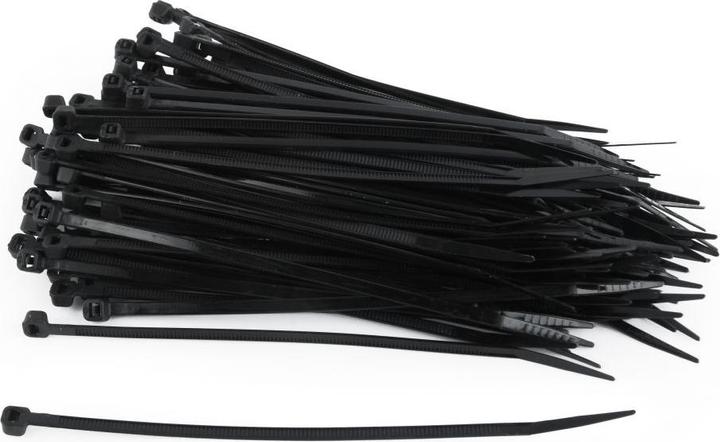 Actual product image Gembird Nylon cable tie 150 mm x 3,6 mm, bag 100 pieces (Plastic cable ties, 150 mm, 100 pcs.)