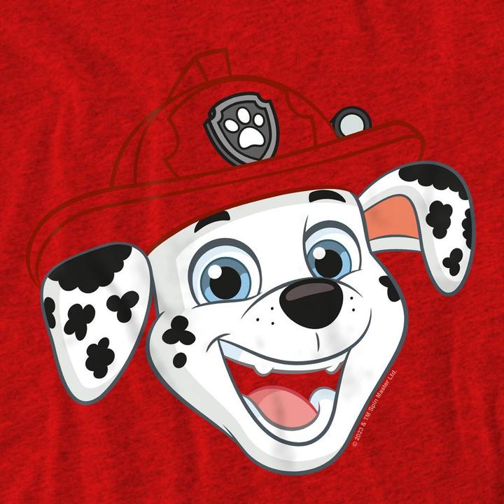 Actual product image Paw Patrol Unisex Adult Grin Marshall T-Shirt (M)