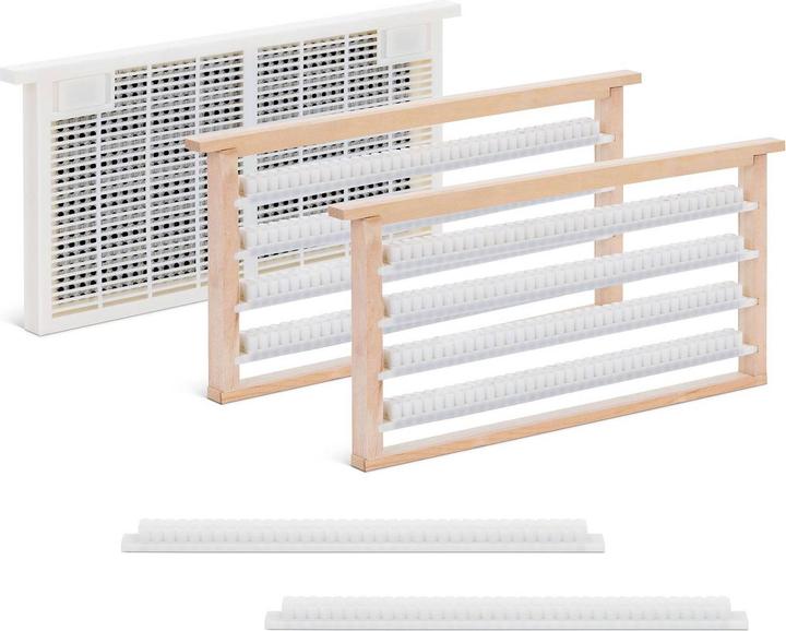 Produktbild Wiesenfield Königinnen-Zuchtsystem Zuchtkasten Aufzucht-Set Kunststoff 483 x 232 x 42 mm