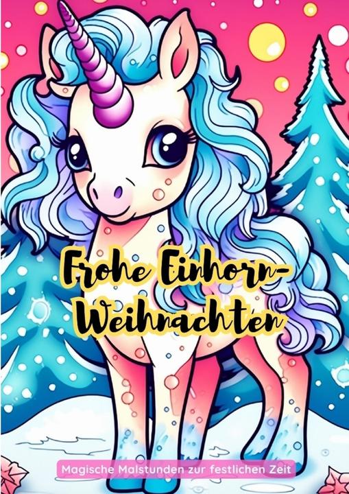 Actual product image Frohe Einhorn-Weihnachten